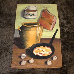 Vintage French Kitchen Linen